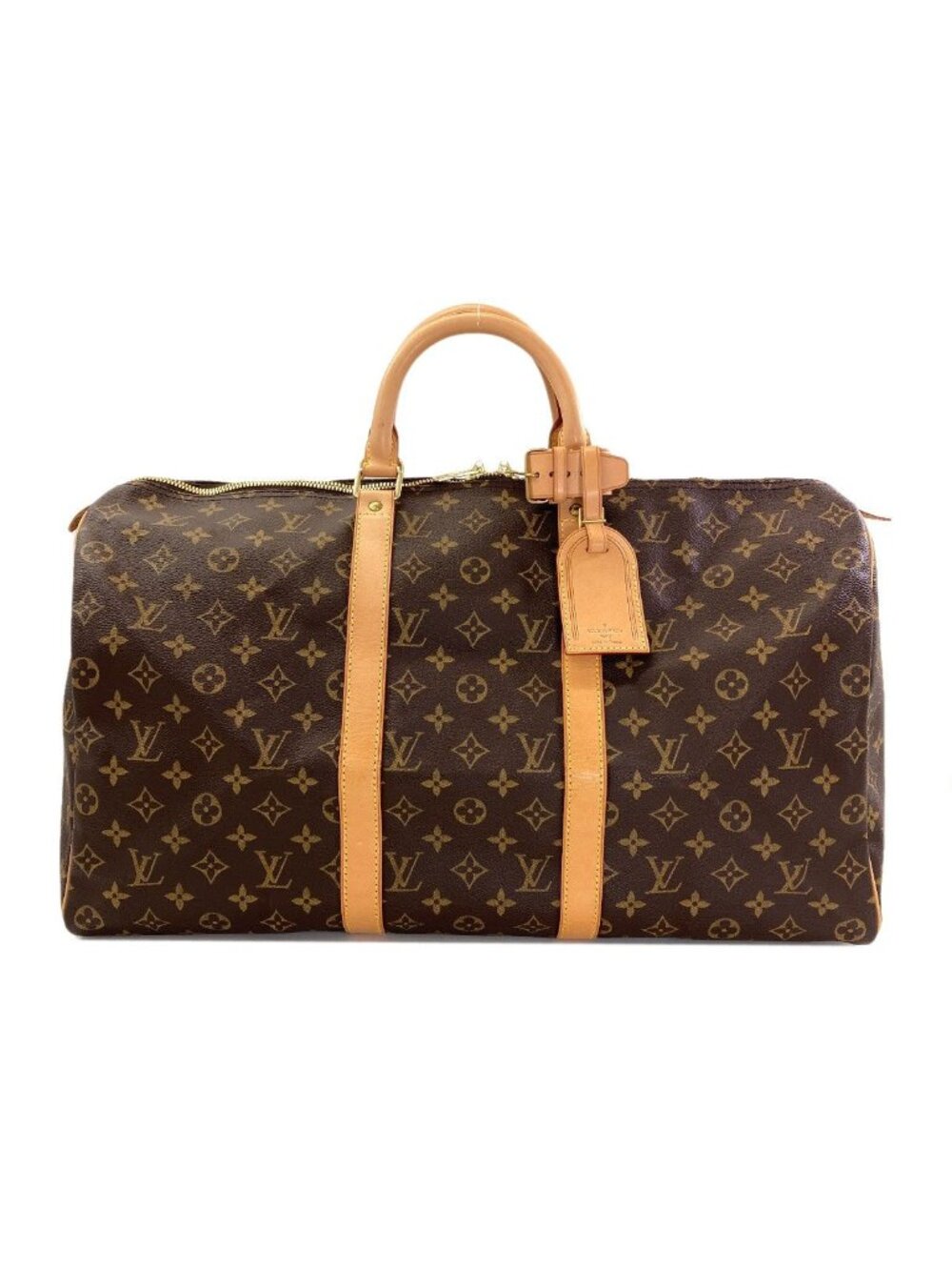 Louis Vuitton Keepall 50 Boston Bag Monogram Canvas